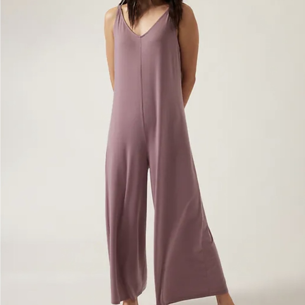 Athleta Nighttime Bliss V Neck Romper M